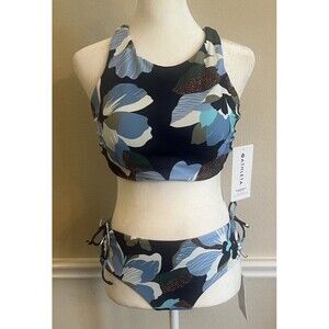 Athleta MEDIUM *2 PC SET* Swim Bottom + 36B/C Maldives Bikini Top